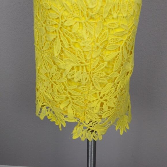 LuLu’s Right Sheer, Right Now Lace Bodycon Dress M - Picture 10 of 16